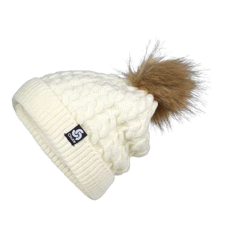 Chute Women's Asta Beanie Cream One Size Fits Most