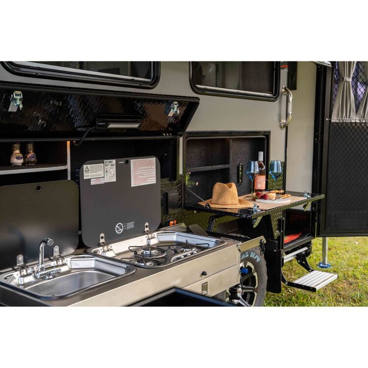 Austrack Gibb 16 Series 3 Hybrid Camper Grey