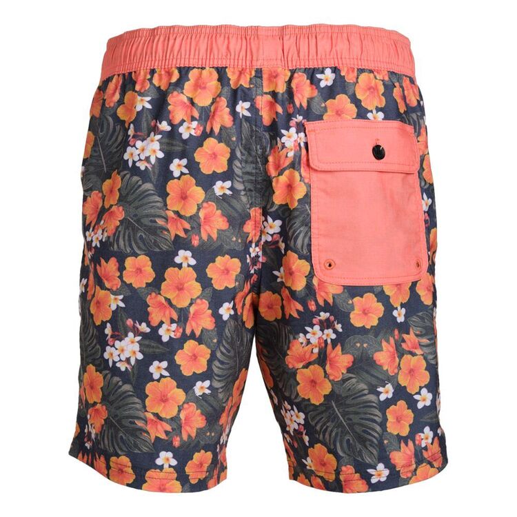 Cape Men's Wildflower Volley Shorts Navy