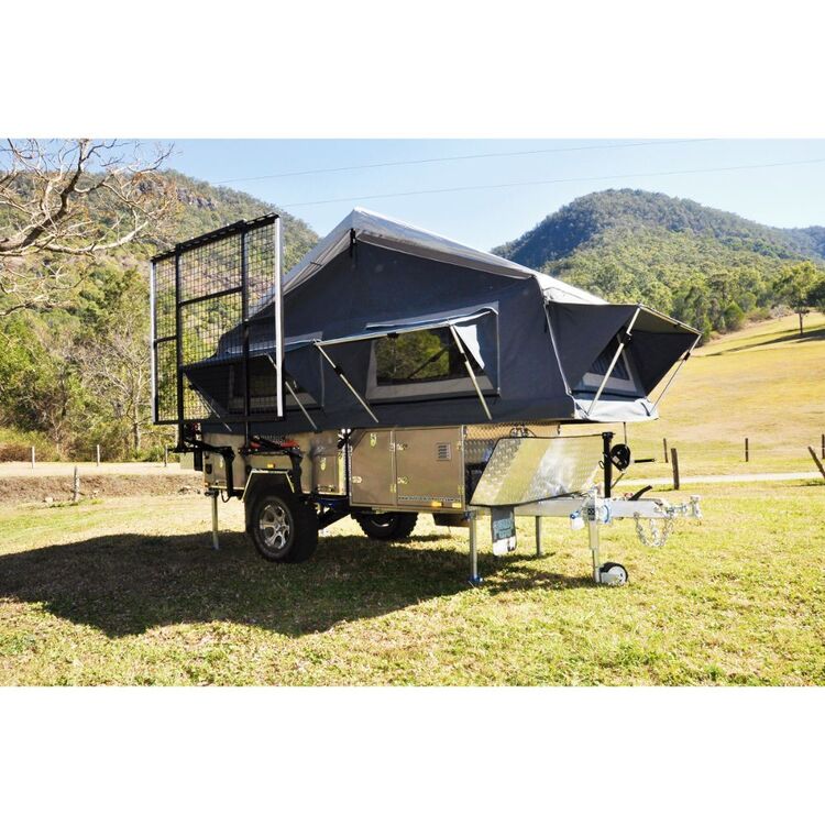 Austrack Telegraph X Forward Fold Offroad Camper Trailer Grey