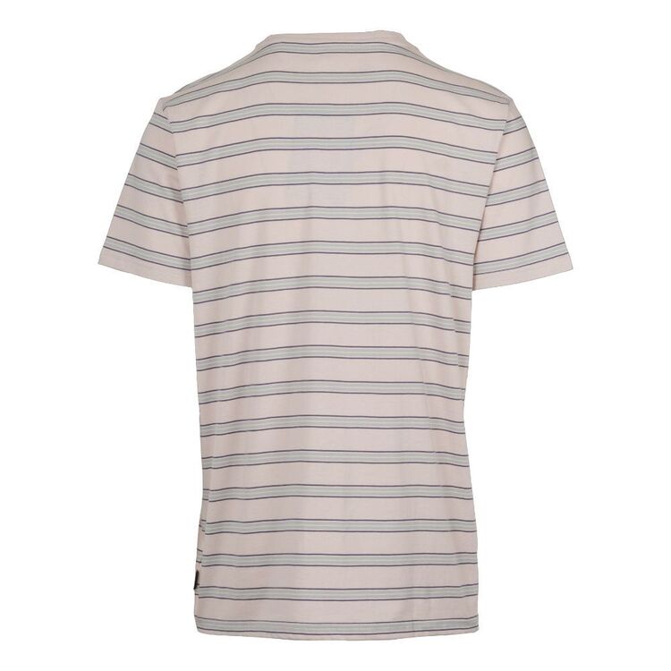 Trip In A Van Men's Striped Tee Natural