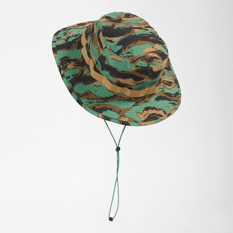 The North Face Class V Brimmer Hat Deep Grass Green Painted Camo