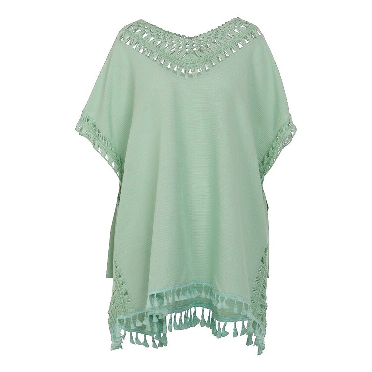 Body Glove Women's Crochet Cover Up Aqua