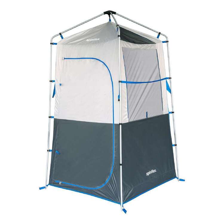 Spinifex Standard Shower Tent Blue & Grey Single
