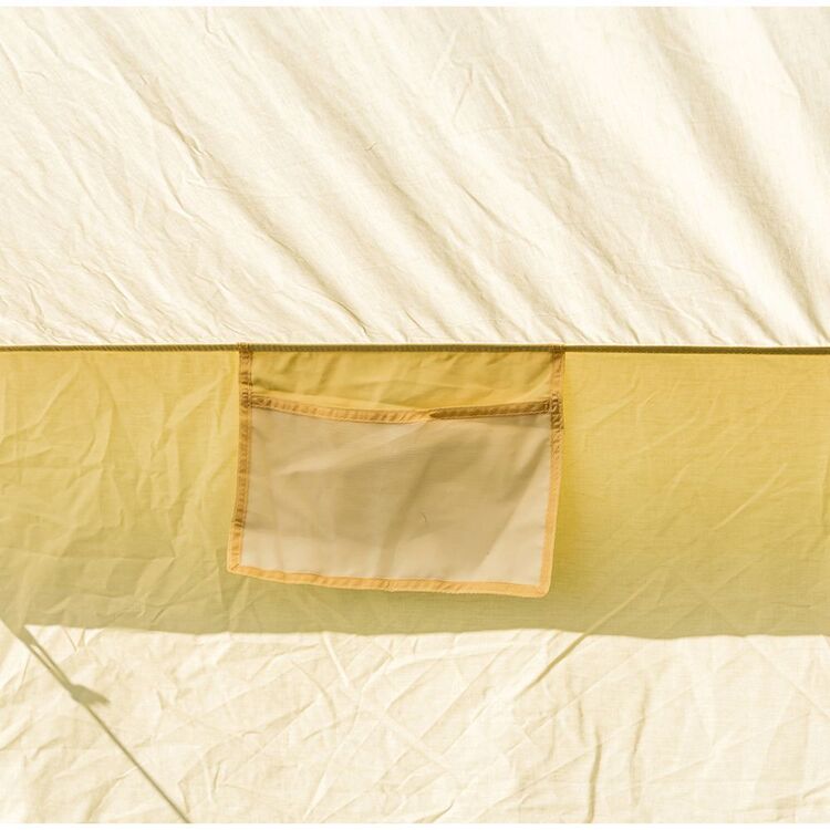 Yonder Outdoor Argyle Bell Tent Natural