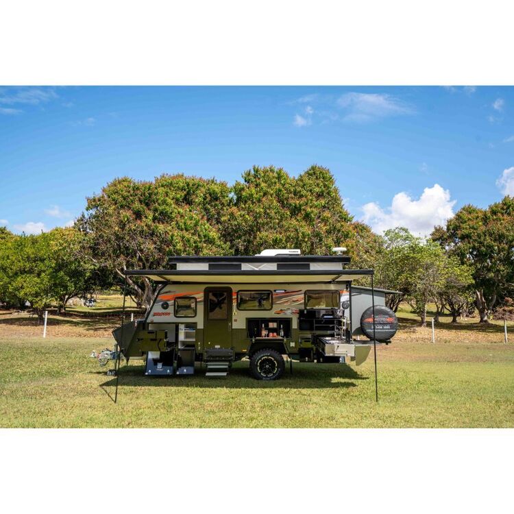 Austrack Tanami X15B Series 3 Hybrid Camper Grey