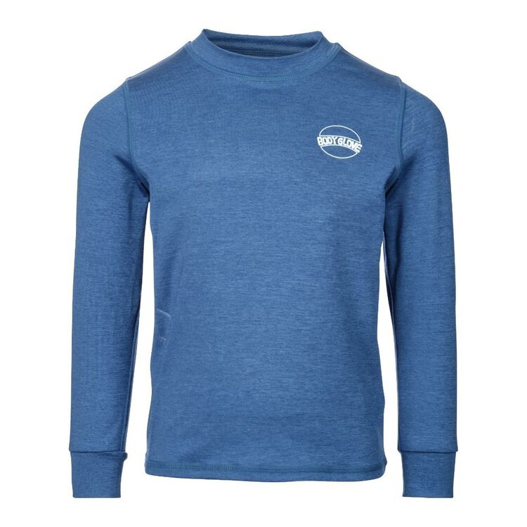 Body Glove Kids Long Sleeve Beach Printed Rash Vest Navy