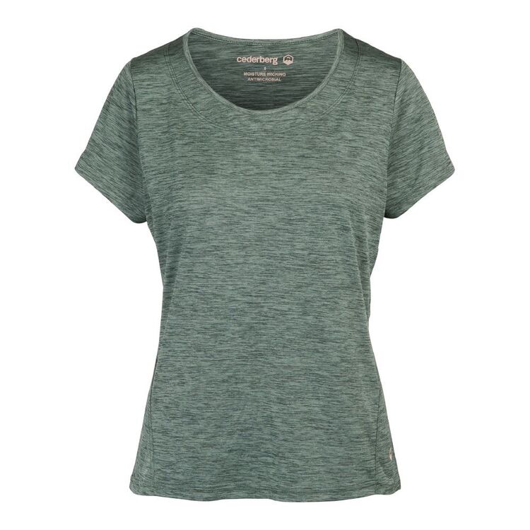 Cederberg Women's Rio Tech Tee Khaki