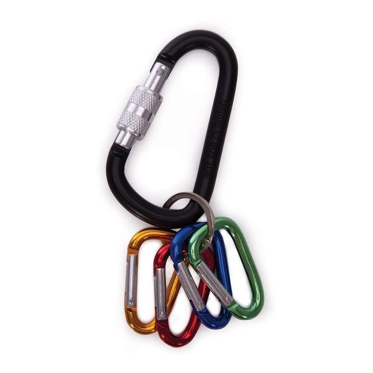 W+W Locking Carabiner Set