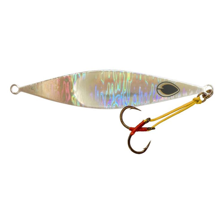 Black Magic 100g Flipper Deep Water Metal Jig Silver, Orange & Lumo 100 g