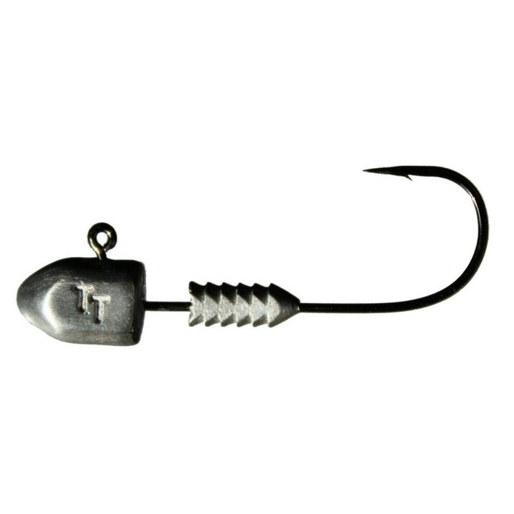Tackle Tactics HeadlockZ Finesse 1/2 oz Jig Heads Alloy 3 / 0
