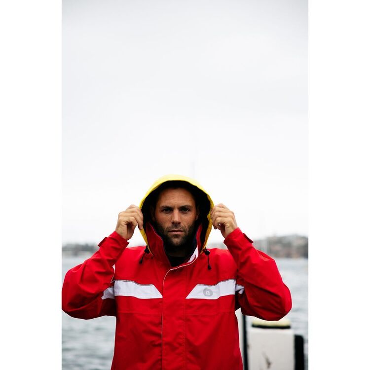 Burke Marine Men's Bass 3/4 Jacket Red