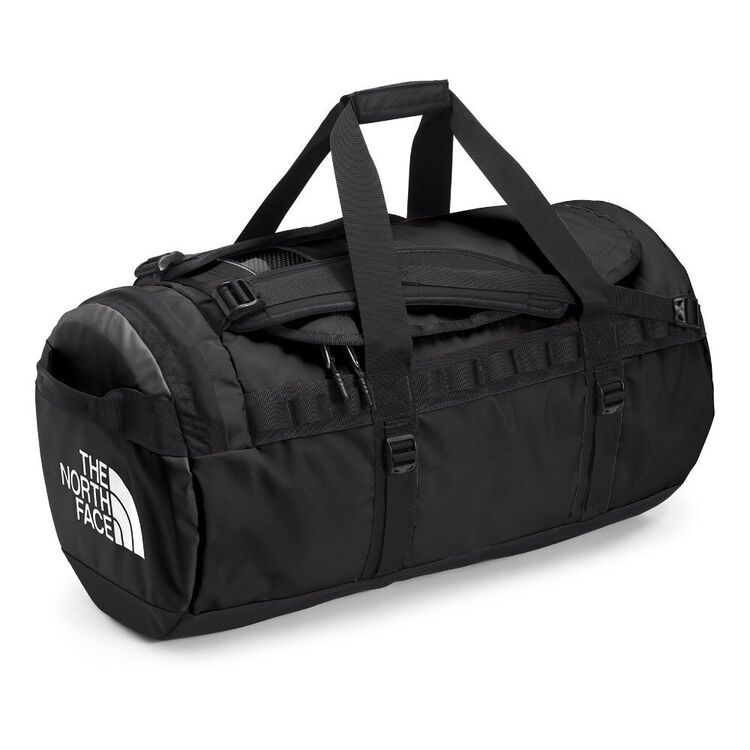 The North Face Medium Black & White Base Camp Duffle Bag Black & White Medium