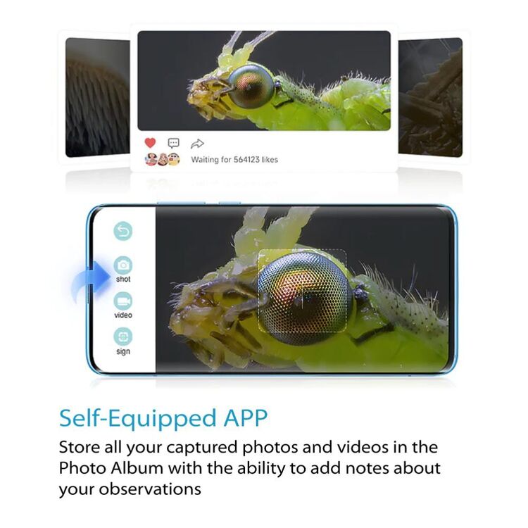 BEAVERLAB Smart Digital Microscope Kit White