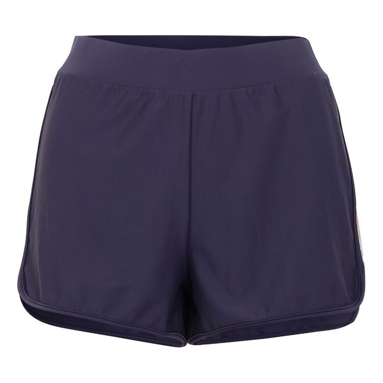 Body Glove Women's Floral Wave Swim Shorts Navy & Print