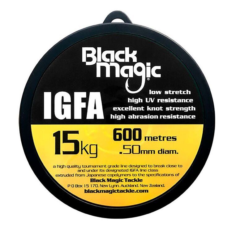 Black Magic IGFA Hi Viz Line 600M Hi Viz Yellow