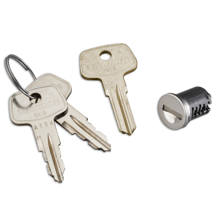Yakima SKS 2 Pack Lock Cores Silver