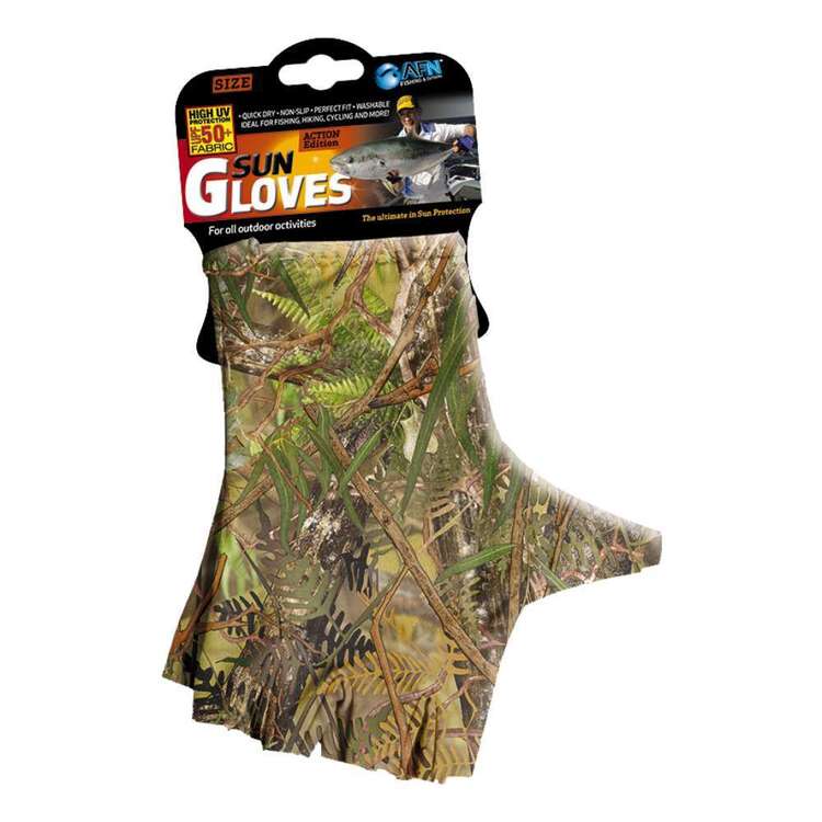 Australian Fishing Network Sunglove Camo