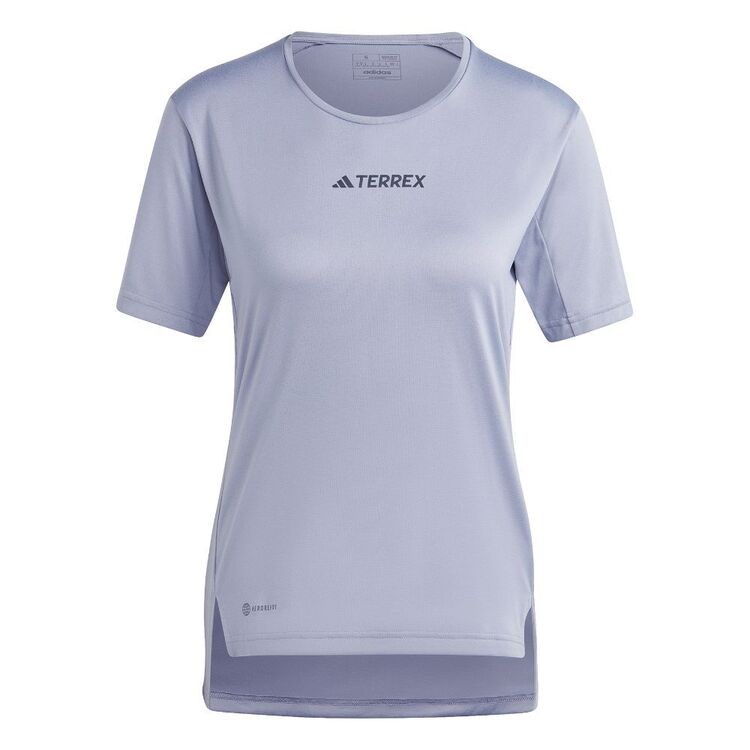 adidas Women's MT Tee Silver Violet
