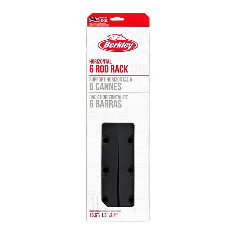 Berkley Horizontal 6 Rod Rack