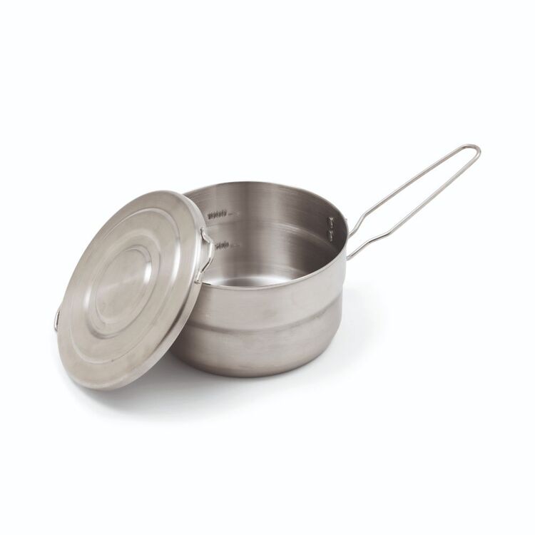 Campfire Stainless Steel Mess Pot 1.5L