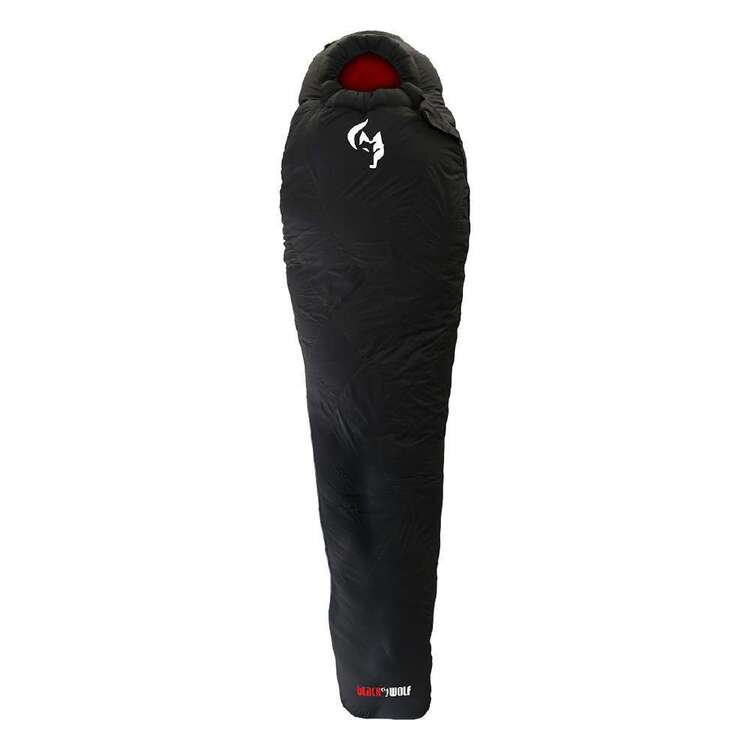 Blackwolf Mens Pro Series M10&deg; Sleeping Bag Black/Red Black & True Red