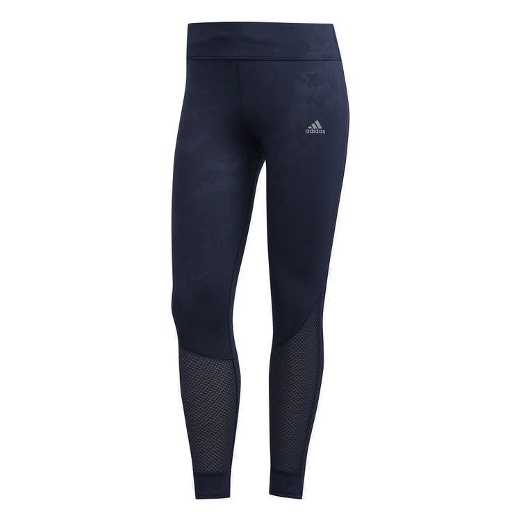 adidas Women's Own The Run 7/8 Graphic Tights Ink Medium