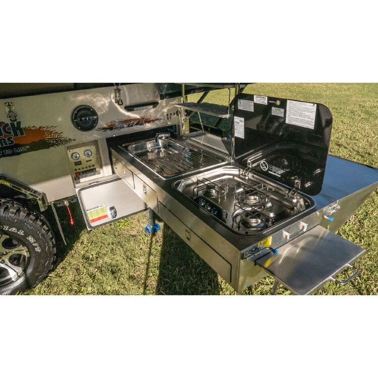 Austrack Plenty X Double Folding Offroad Camper Trailer Grey