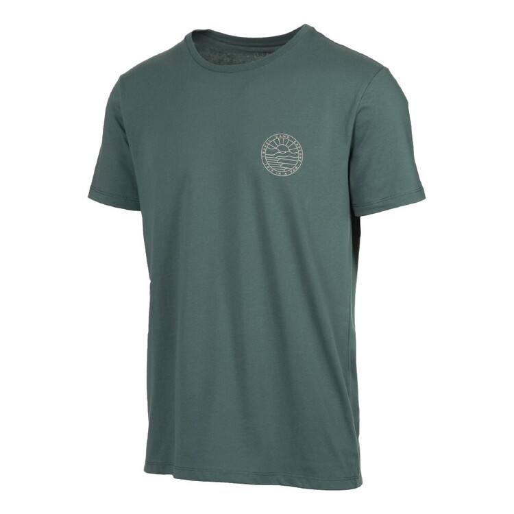 Trip In A Van Men's Travel Camp Explorer Tee Khakhi