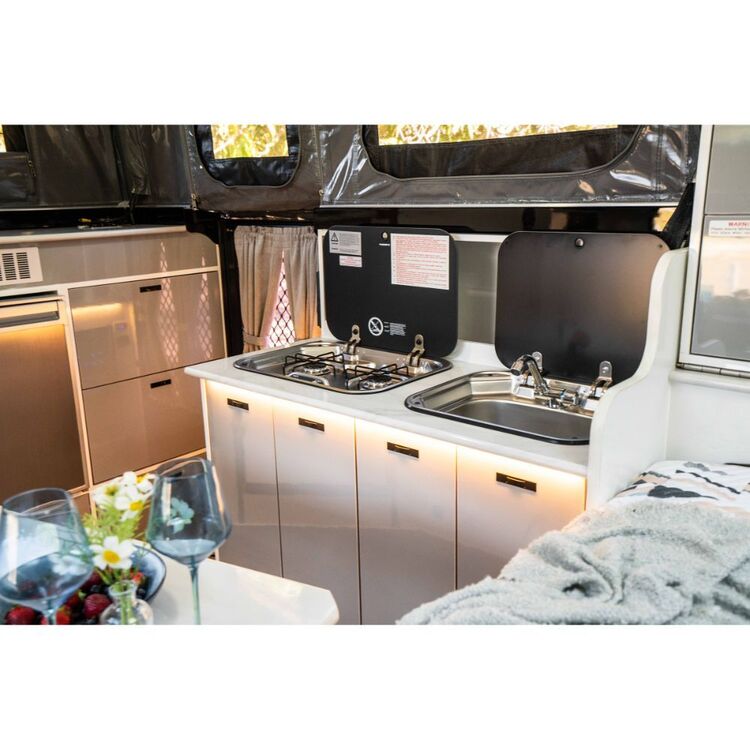 Austrack Talawana X15LS Series 3 Hybrid Camper Grey