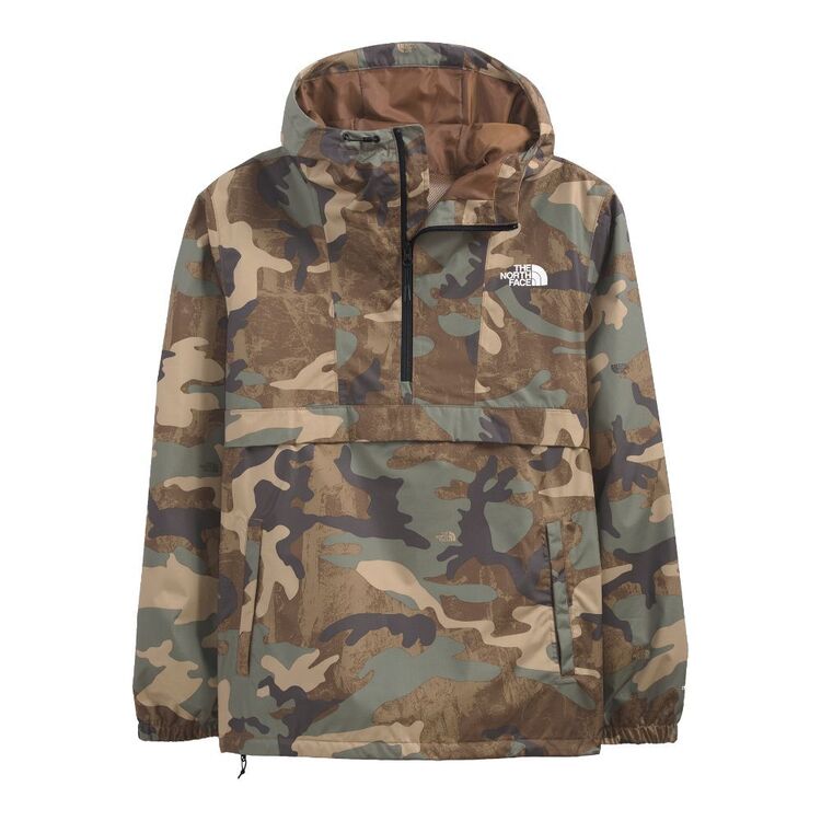The North Face Men's PTD Antora Anorak Jacket Tan Camo