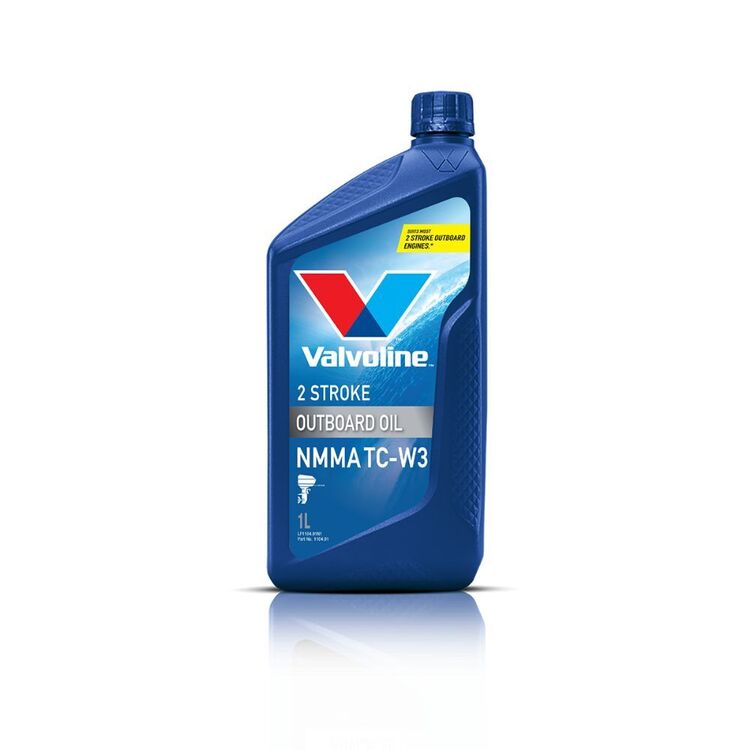 Valvoline 2 Stroke Outboard 1L Marine Oil Black 1 L