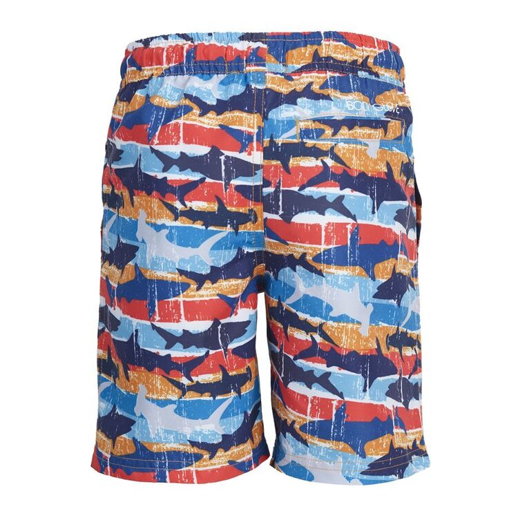 Body Glove Kids' Colour Shark Volley Shorts Blue