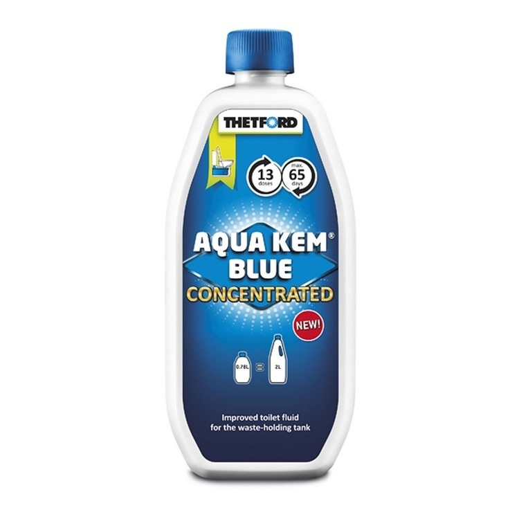 Thetford Aqua Kem Blue Concentrated Toilet Fluid 780mL