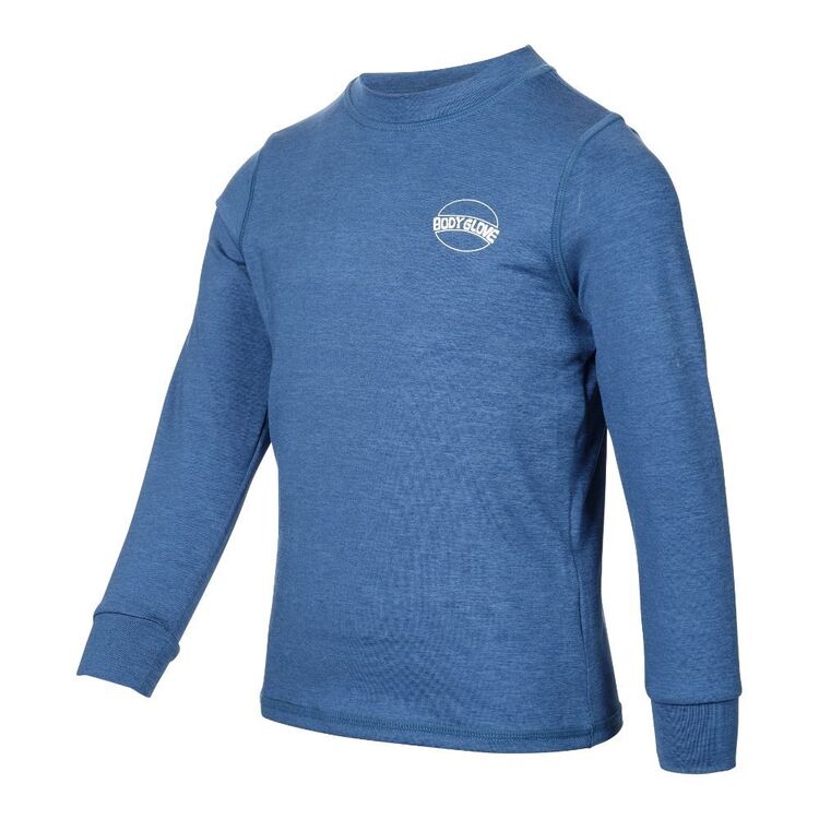 Body Glove Kids Long Sleeve Beach Printed Rash Vest Navy