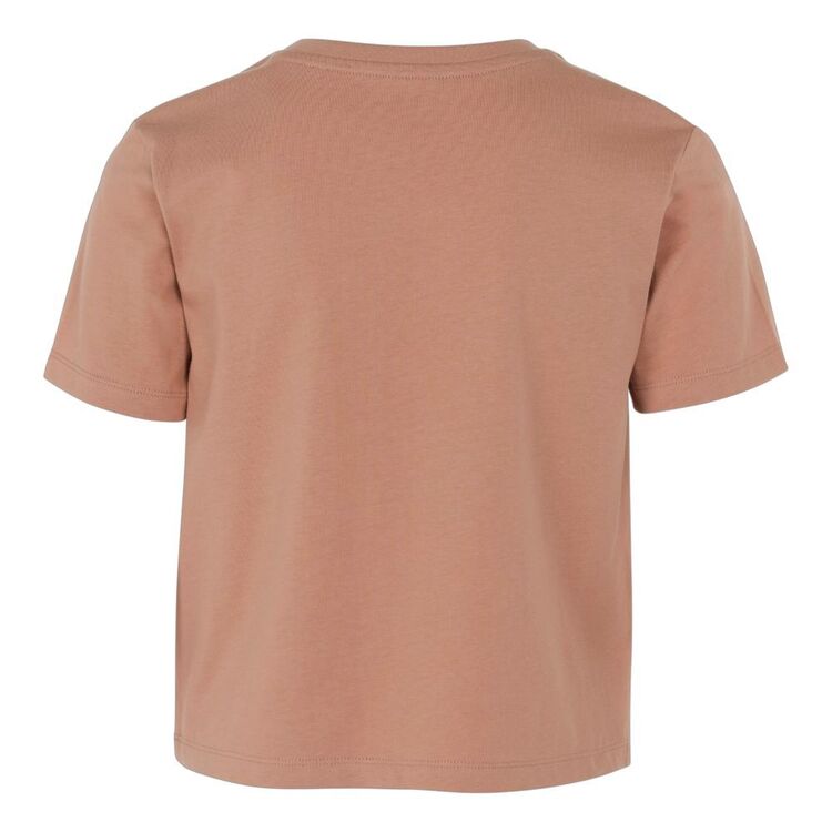 Cape Youth Girls Clay Sunrise Tee Brown