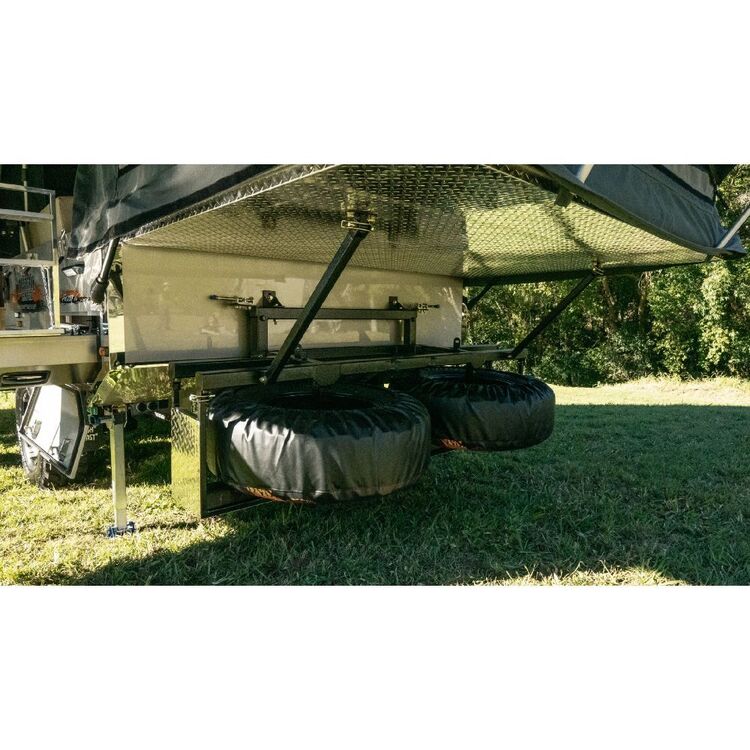 Austrack Plenty X Double Folding Offroad Camper Trailer Grey