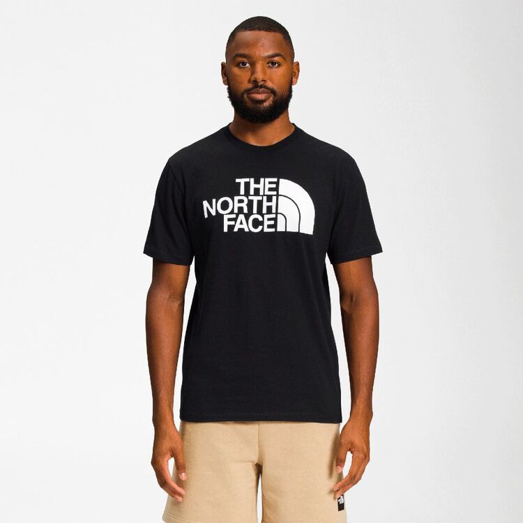 The North Face Men's Short-Sleeve Half Dome Tee TNF Black & TNF White