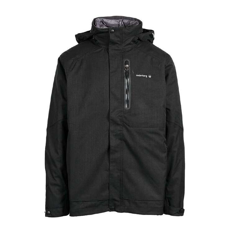 Cederberg Men's Tyrol 3 In 1 Jacket Black & Grey