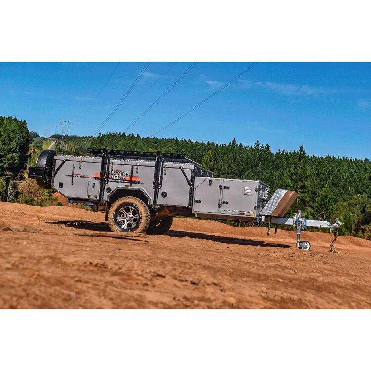 Austrack Plenty X Double Folding Offroad Camper Trailer Grey