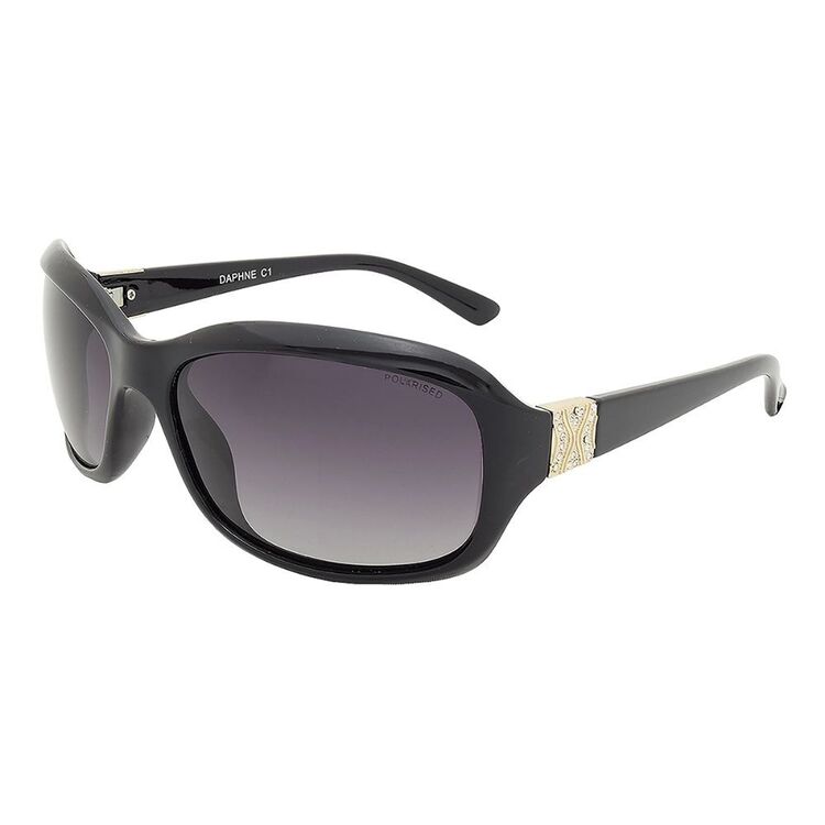 Stiletto Daphne Polarised Lenses Black & Smoke One Size Fits Most