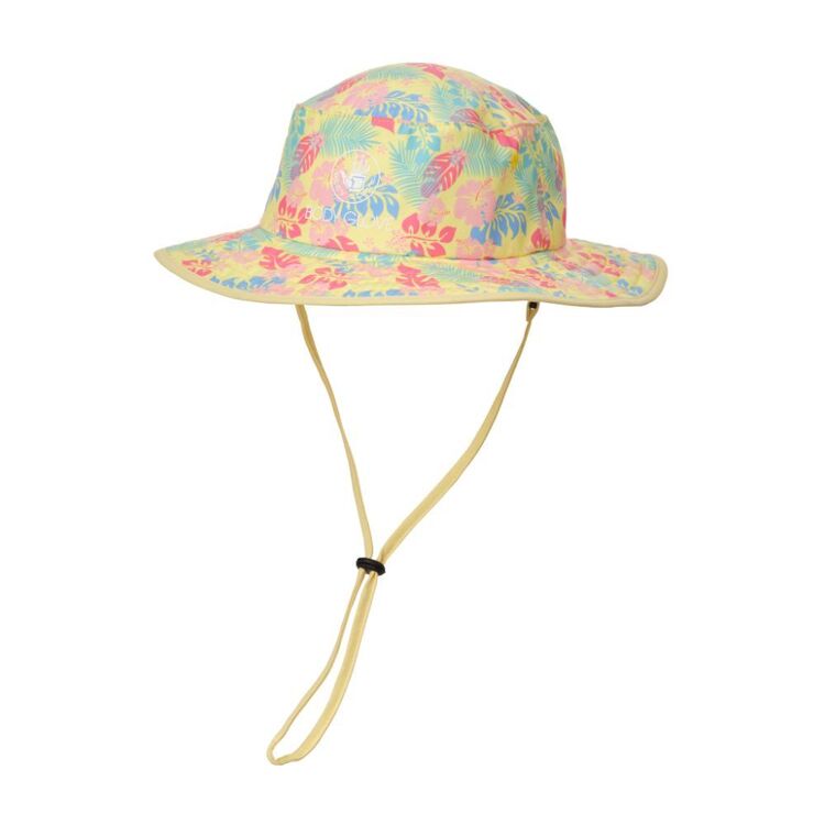 Body Glove Kid's Petal Print Swim Hat Lemon One Size Fits Most