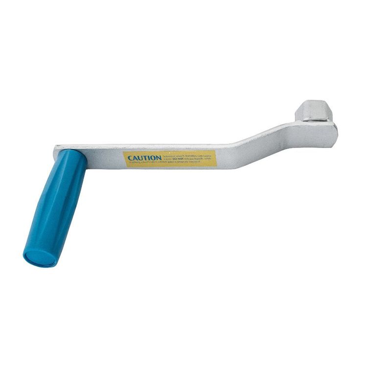 Atlantic Winch Removable Hex Handle Suits 2 Speed & 3 Speed Models Silver