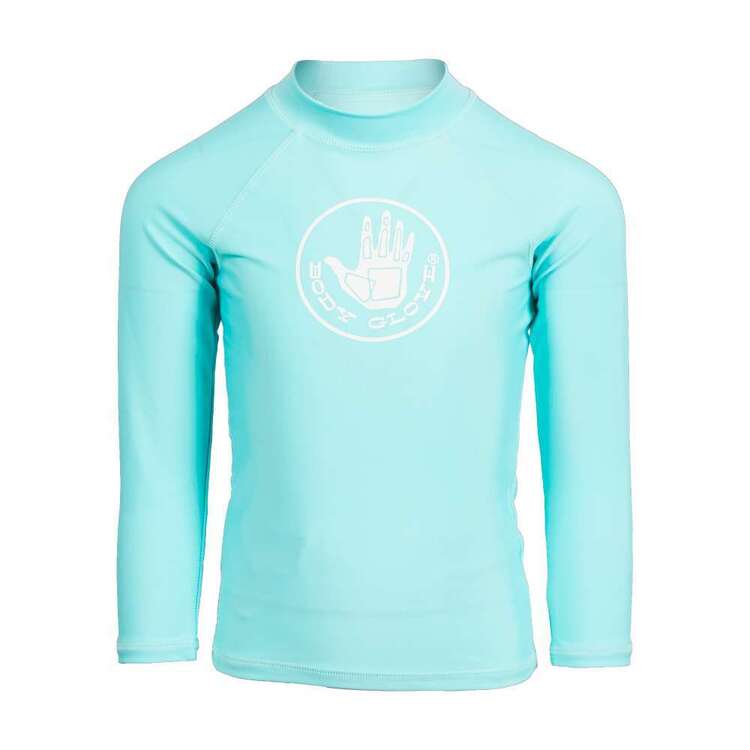 Body Glove Kids' Long Sleeve Rash Vest Aqua