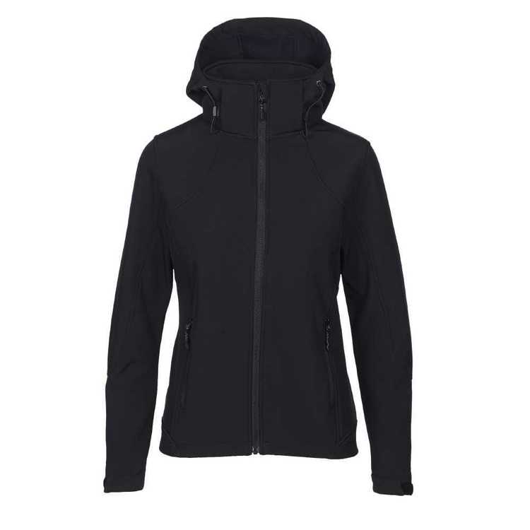 Cape Women's Alisha Hooded Softshell Jacket Black