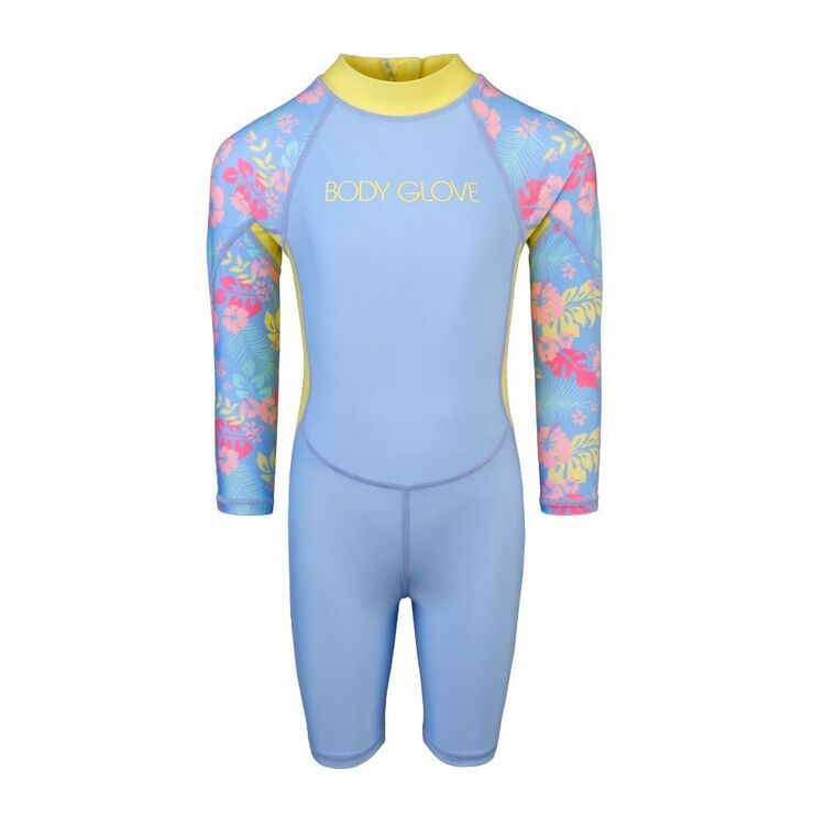 Body Glove Kids Petal Springer Swimsuit Pale Blue