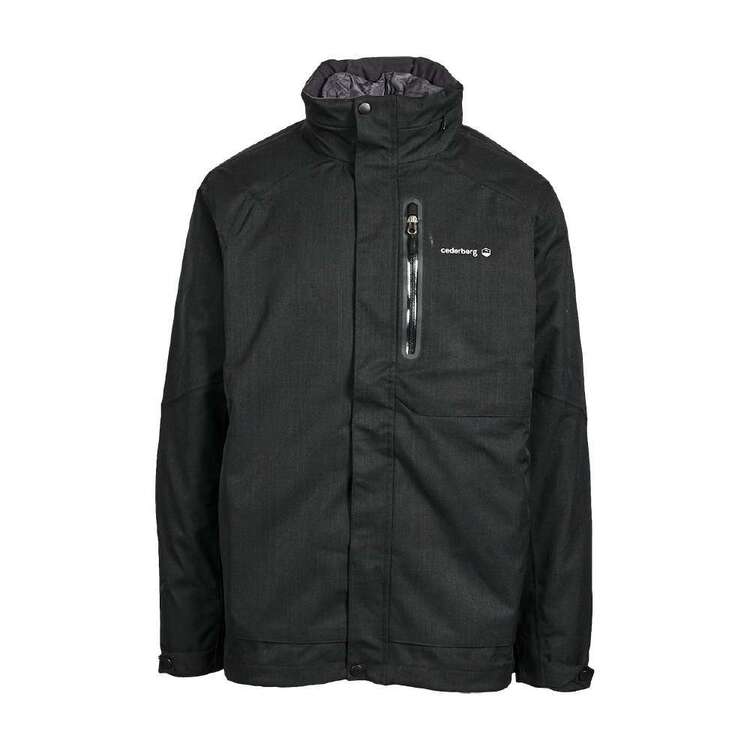 Cederberg Men's Tyrol 3 In 1 Jacket Black & Grey