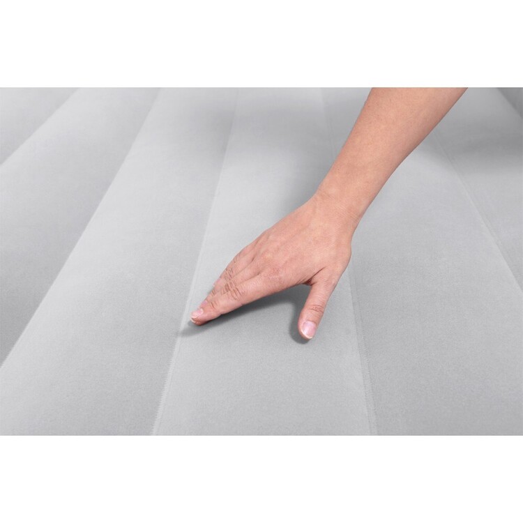 Bestway Nightright Double High Airbed with Pump Queen Navy Blue