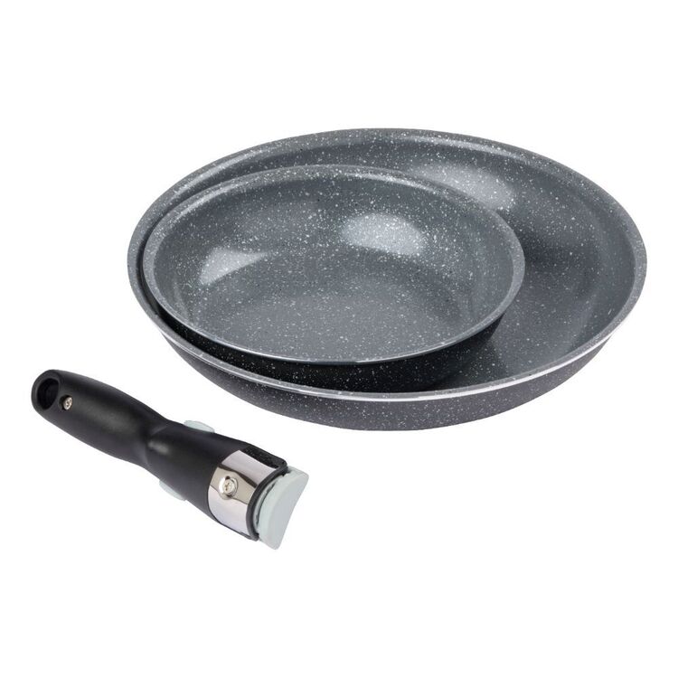 Spinifex Non-Stick Frypan Set Black