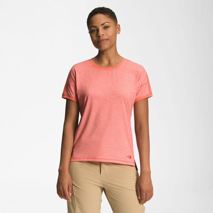 The North Face Women's Desert Dream Short Sleeve Tee Retro Orange
